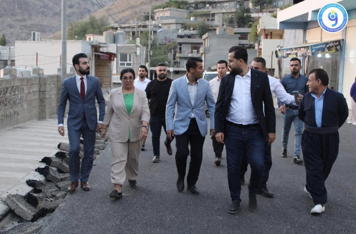 Ms. (Amal Jalal) President of Kurdistan Tourism Board visited Pishdar area – photo 1
