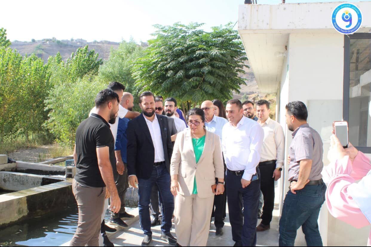 Ms. (Amal Jalal) President of Kurdistan Tourism Board visited Pishdar area – photo 2