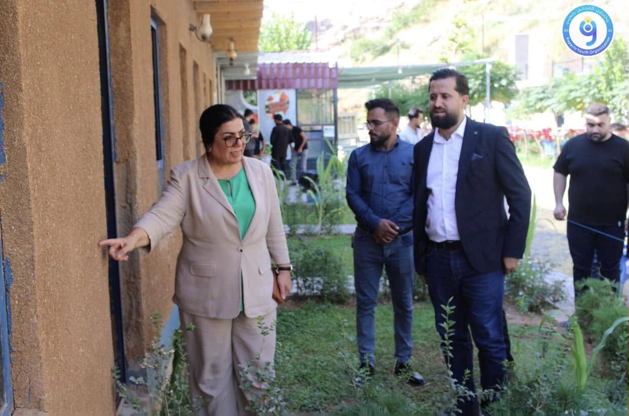Ms. (Amal Jalal) President of Kurdistan Tourism Board visited Pishdar area – photo 3